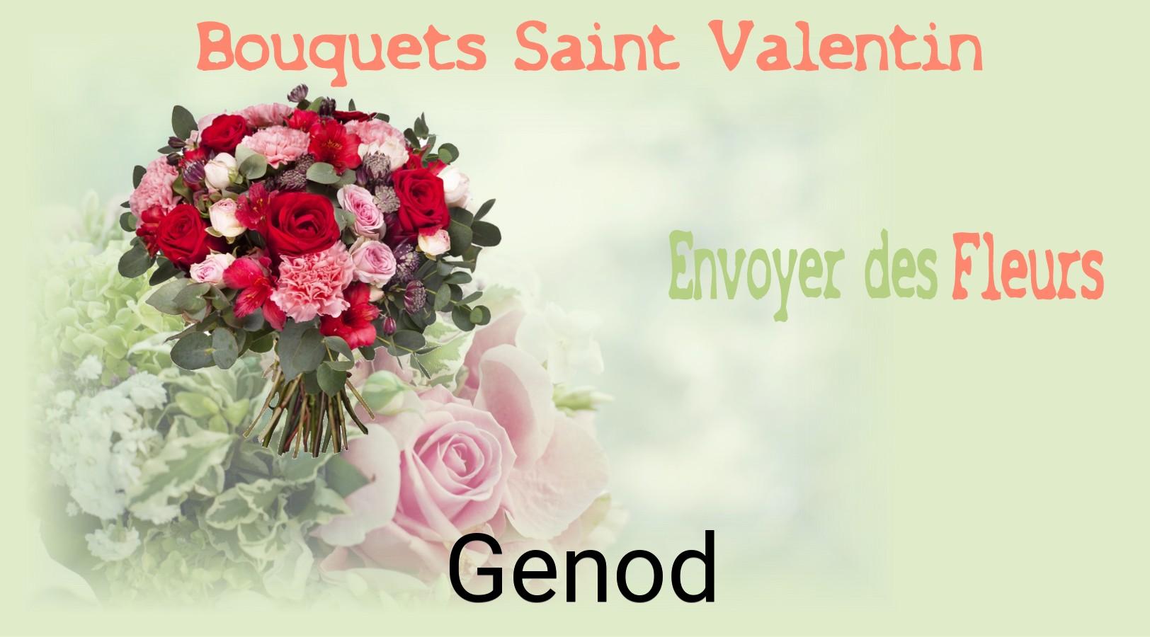 Roses de Saint-Valentin livrées à Genod